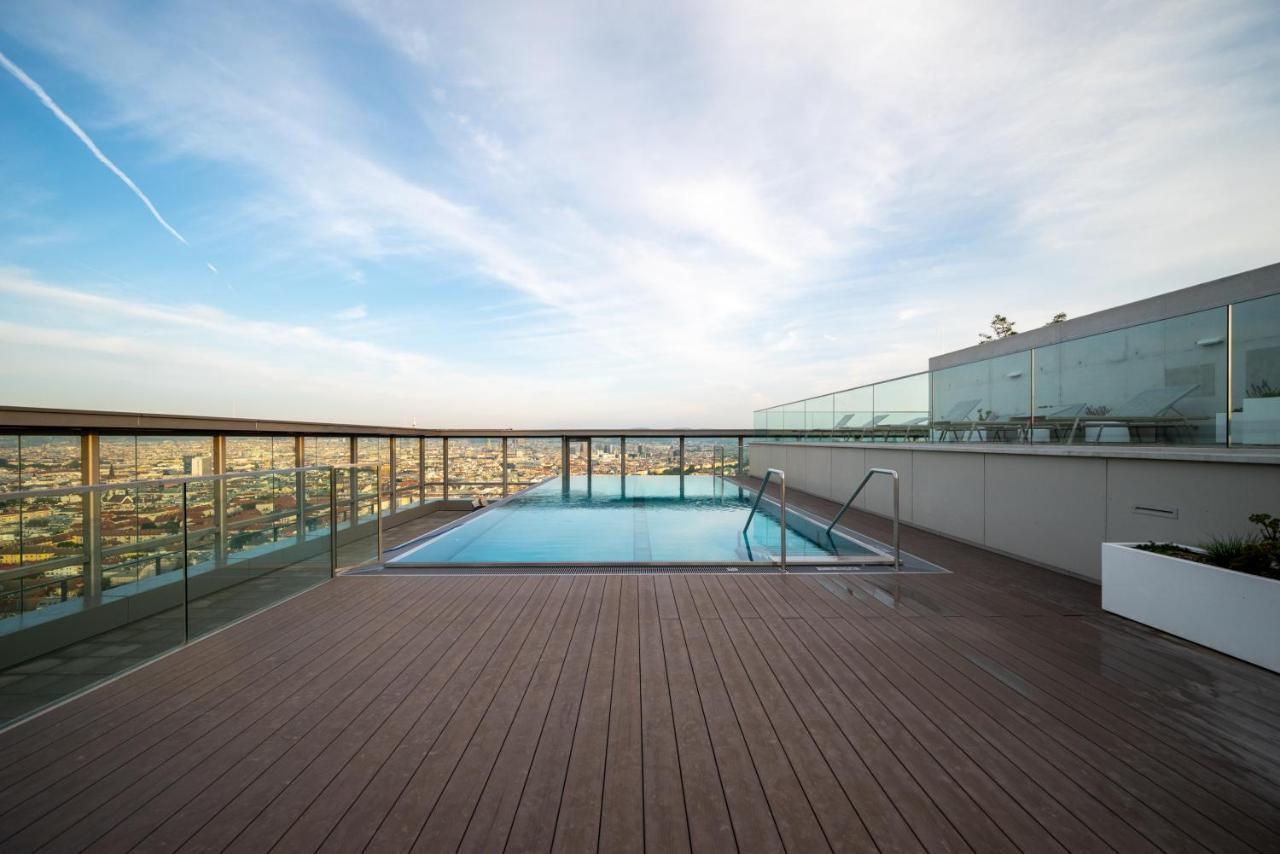 Apartamento Exclusive 2Br Skyline Penthouse By Hm Viena Exterior foto