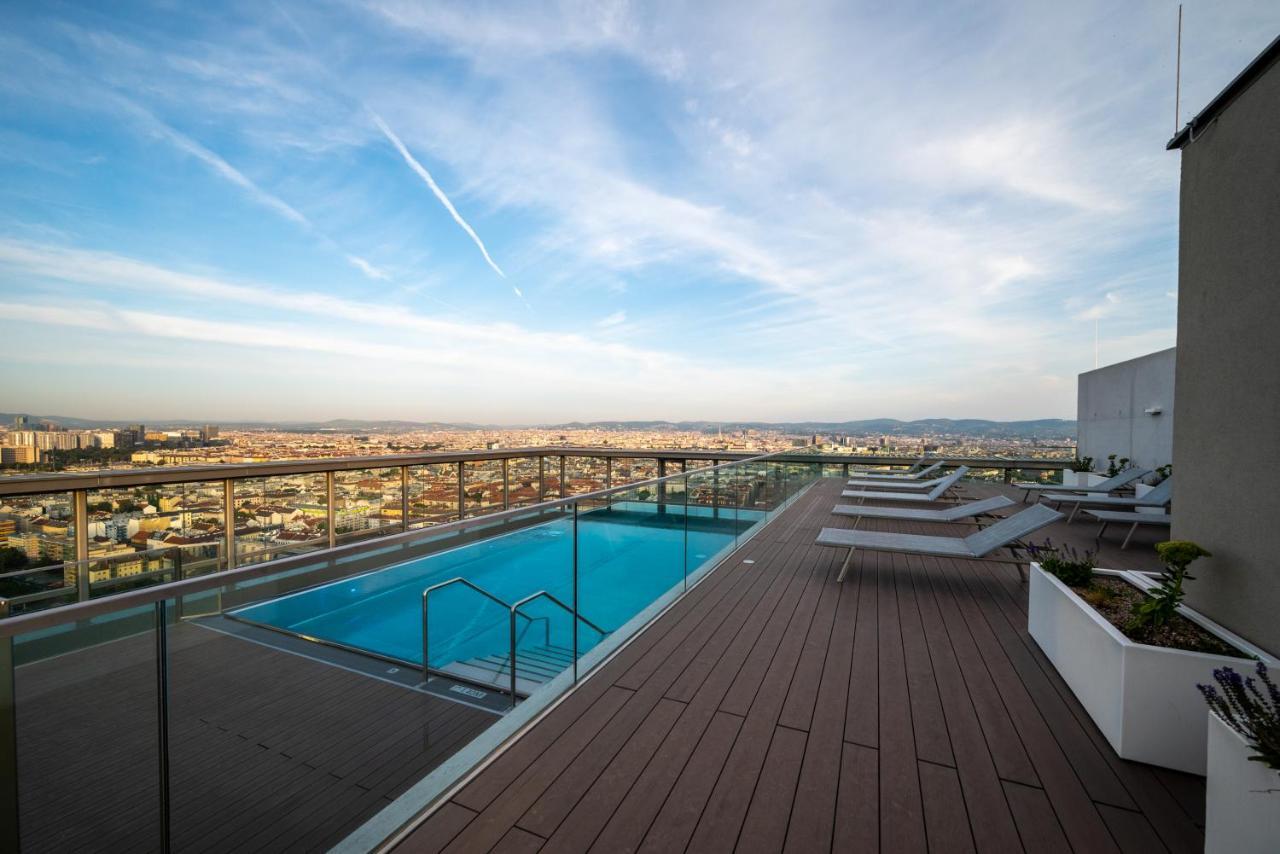 Apartamento Exclusive 2Br Skyline Penthouse By Hm Viena Exterior foto